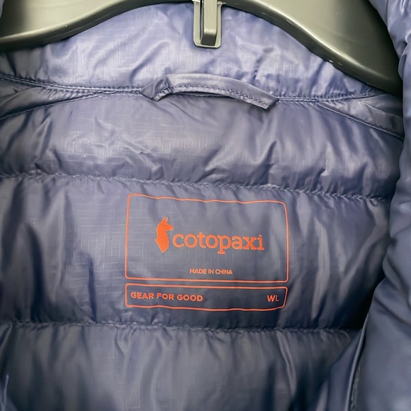 NWT Cotopaxi jacket - Fuego Down - Woman’s Large Maritime & Saltwater navy - Picture 4 of 14